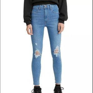 NWT Levi's Mile High Super Skinny Jeans 30S MSRP $69.50 Quebec Leap